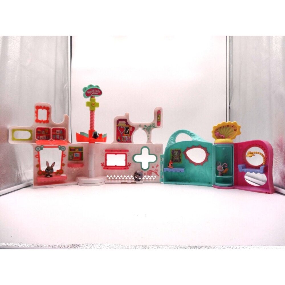 LPS Littlest Pet Shop Rescue Tails Center + LPS  Get Better Care Clinic and Pets